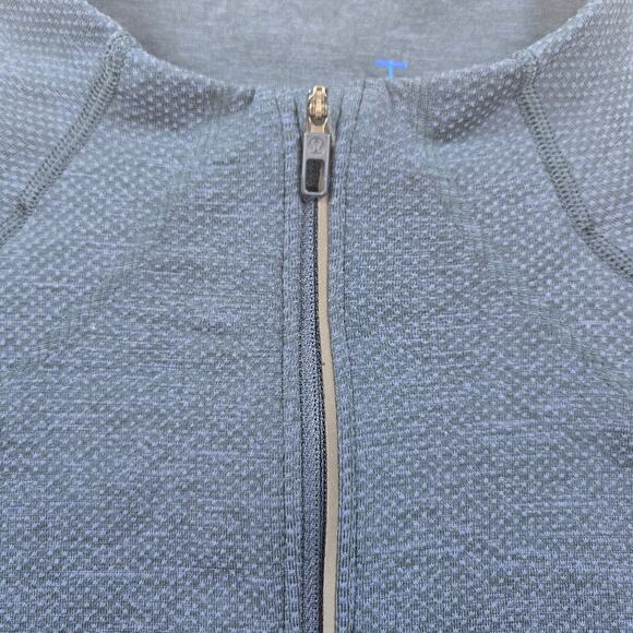 Lululemon Metal Vent Tech 1/2 Zip Long Sleeve Shirt in Navy Blue Men's‎ Size XXL - Picture 2 of 7